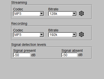 butt streaming output